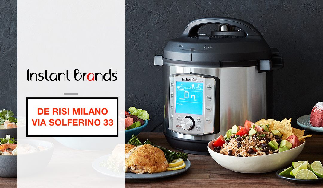 INSTANT POT IL TUO ALLEATO IN CUCINA